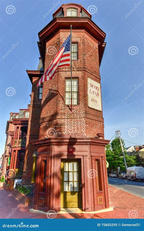 The Maryland Inn editorial image. Image of hotel, maryland - 75605295