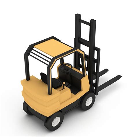 ArtStation - forklift 3D | Resources