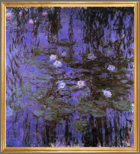 Blue Water Lilies - Claude Monet – Tokyo Gallery by Musee Collection