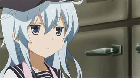 Hibiki Blank Stare GIF - Hibiki BlankStare Anime - Discover & Share GIFs