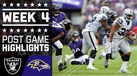 Raiders vs. Ravens | NFL Week 4 Game Highlights - YouTube