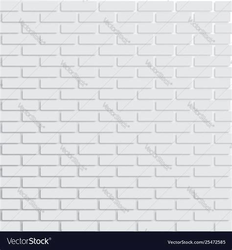 White brick wall Royalty Free Vector Image - VectorStock