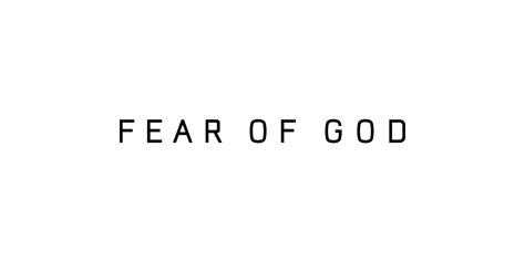 fear of god logo 10 free Cliparts | Download images on Clipground 2024