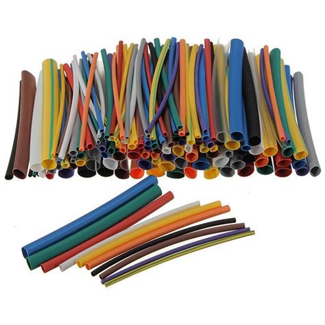 144 Piece Heat Shrink Tube Wrap Pack - 6 Sizes 12 Colours | Phipps Electronics