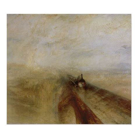 Rain Steam and Speed Poster | Zazzle | Turner painting, William turner, Contemporary landscape ...