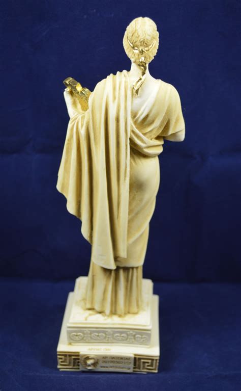 God Apollo Statue Ancient Greek God of Sun and Poetry Aged - Etsy