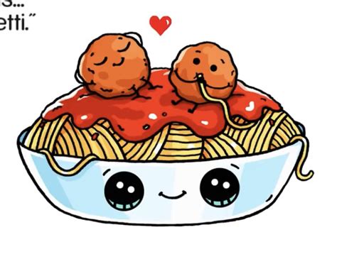 Cute Kawaii Spaghetti in 2021 | Cute kawaii drawings, Kawaii doodles ...