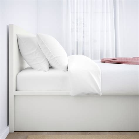 MALM Storage bed, white, Queen - IKEA