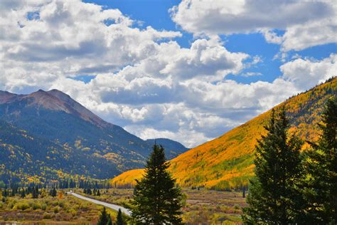 Red Mountain Pass Fall Colors Photograph by Ray Mathis - Fine Art America