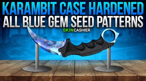 Karambit Case Hardened: All Blue Gem Seed Patterns 🗡️