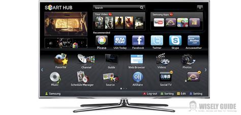 How to use the Samsung Smart TV - Wisely Guide