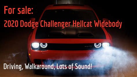 For sale: 2020 Dodge Challenger Hellcat. Walkaround, Engine-Sound ...