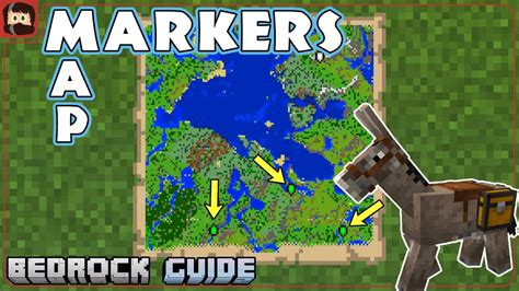 Maps + MARKERS In Bedrock | S2 EP13 | Survival Tutorial Let’s Play ...