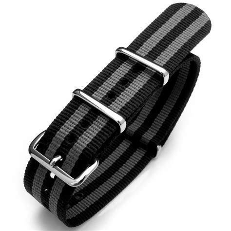 20mm NATO strap 22mm G10 Nato James Bond Heavy Nylon