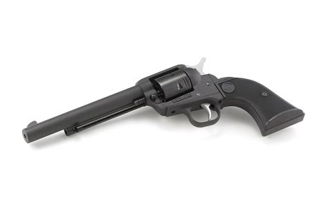 Ruger Wrangler 22 LR Single-Action Revolver with 6.5 Inch Barrel and Black Cerakote Fi ...