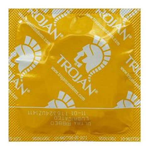 Trojan Ultra Ribbed Condoms | Condom Depot