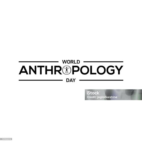 World Anthropology Day Vector Design Stock Illustration - Download ...