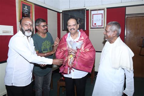 Legends Join In Tamilarasan Movie Songs Recording Images | 622309 | Latest Stills & Posters