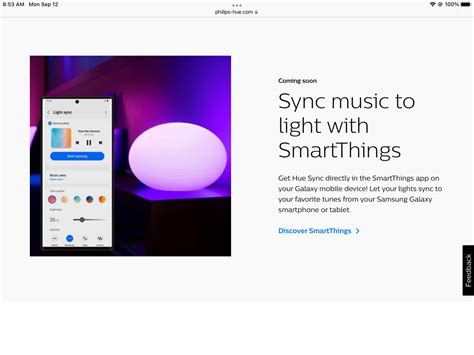 Coming soon: Philips Hue Sync for Galaxy Phones (2022) - Connected ...