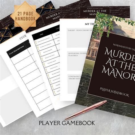 Mystery Party Case Files Diy Murder Mystery Party Murder Mystery Game Diy Murder Mystery Murder ...