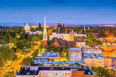 Salem, Oregon - WorldAtlas