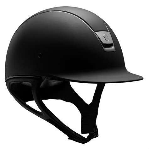 Casco para montar a caballo negro acabado mate – Shadowmatt – Samshield | Álogo