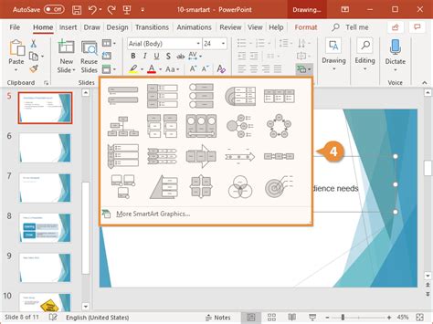 PowerPoint SmartArt | CustomGuide