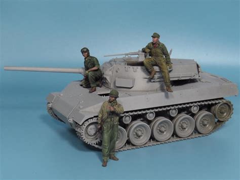 U.S. M18 Hellcat Crew (WW II) 1/35 scale TB-35196 | The Bodi Miniatures - webshop, models, resin ...