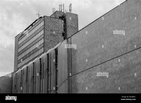 Brutalist hotel brutalism Black and White Stock Photos & Images - Alamy