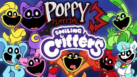 ALL NEW! Poppy Playtime Smiling Critters Description, Info, ARG NEWS ...