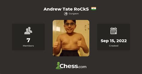 Andrew Tate RoCkS - Chess Club - Chess.com