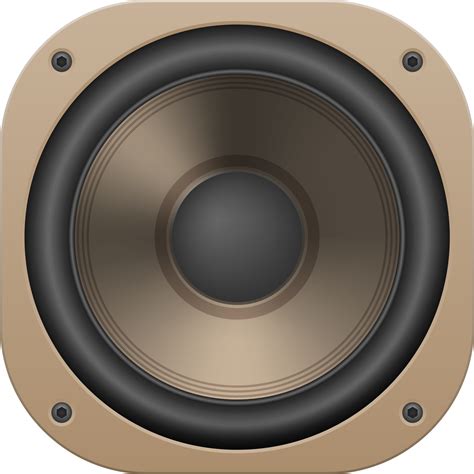 Audio speaker, sound driver 14585855 PNG