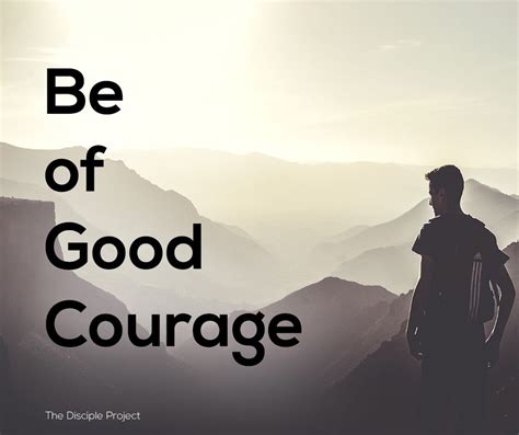 Be Of Good Courage - Joshua 1