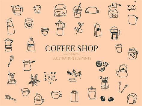Coffee Shop Element by apollo_no64 on Dribbble