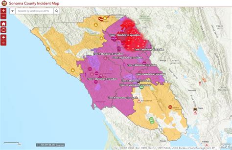 Interactive Map: Kincade Fire evacuation zones, fire perimeter | KRON4