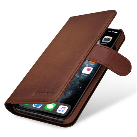 iPhone 11 Pro Max Leather Wallet Case Talis with Slots | StilGut | StilGut