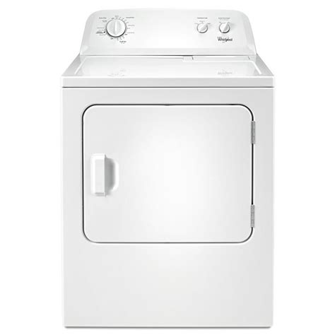 Whirlpool 7-cu ft Gas Dryer (White) at Lowes.com