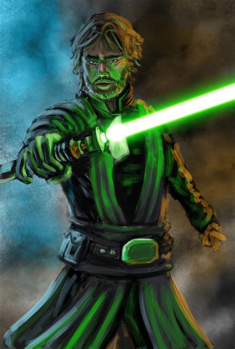 Jedi Master Luke Skywalker by emile-espinosa on DeviantArt