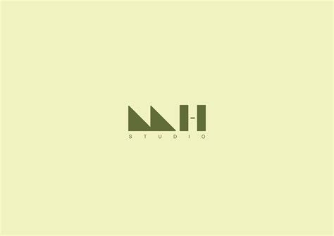 MH logo design (practice project) on Behance