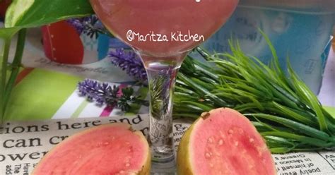 Resep Jus Jambu Biji Merah oleh Maritza Kitchen - Cookpad