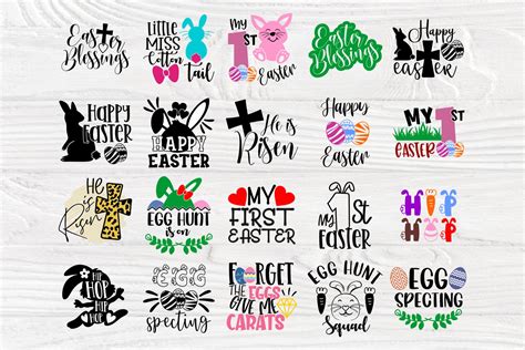 Happy Easter SVG | Easter Signs| Svg Bundle | Cut Files (514902) | Cut ...