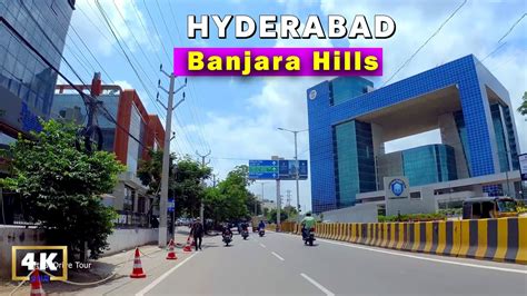 Banjara hills road no -12 KBR Park road tour - Hyderabad - YouTube