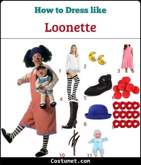 Loonette's Costume from The Big Comfy Couch for Halloween