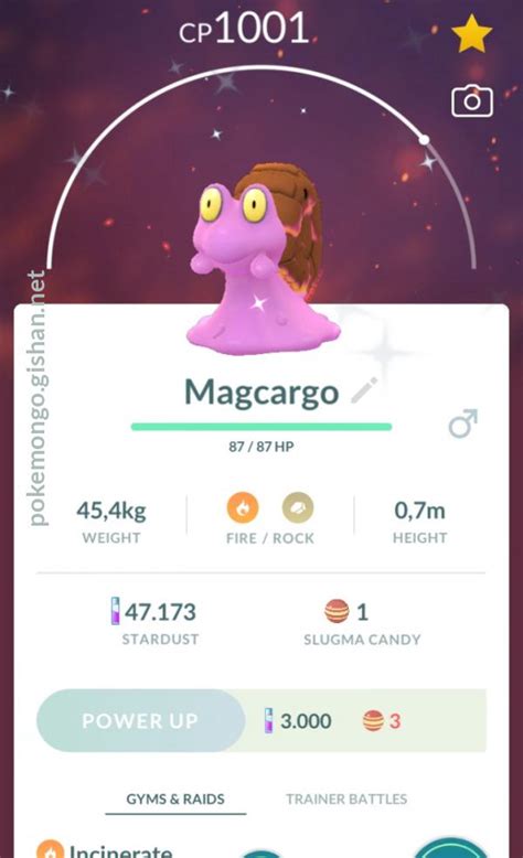 Shiny Magcargo - Pokemon Go