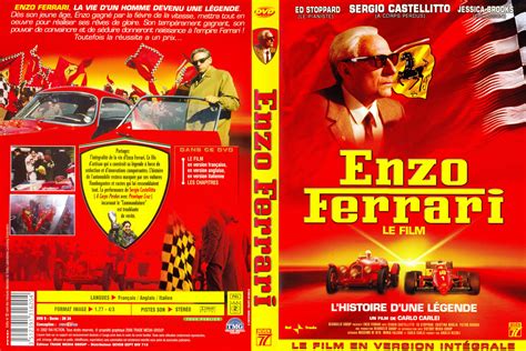 Jaquette DVD de Enzo Ferrari le film - Cinéma Passion