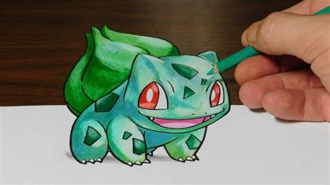 Realistic Bulbasaur Drawing