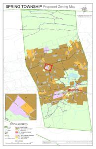 Spring Township Zoning Map - DRIVE