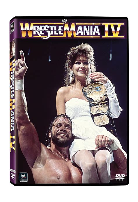 Amazon.com: WWF: Wrestlemania 4 : 'Macho Man' Randy Savage, World ...