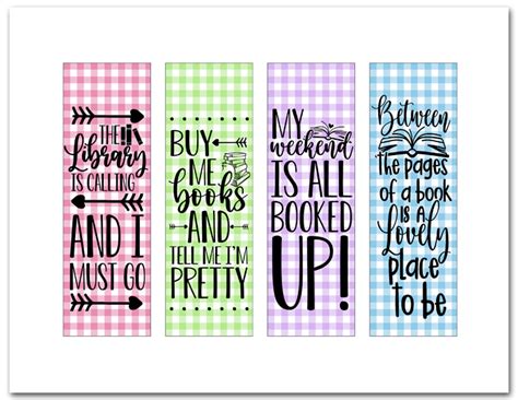 14 free printable bookmarks to brighten up your books - pin by nachanita on for the home free ...