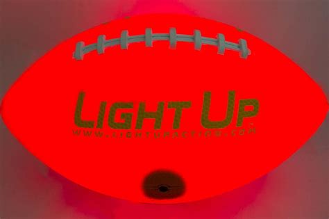 Amazon.com : Light Up Action Light Up Football - LED LIT - Glow in The ...